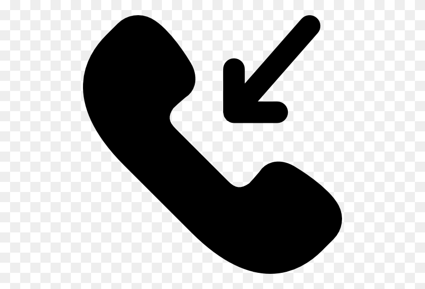 512x512 Receiver Clipart Phone Conversation - Conversation Clipart Black And White