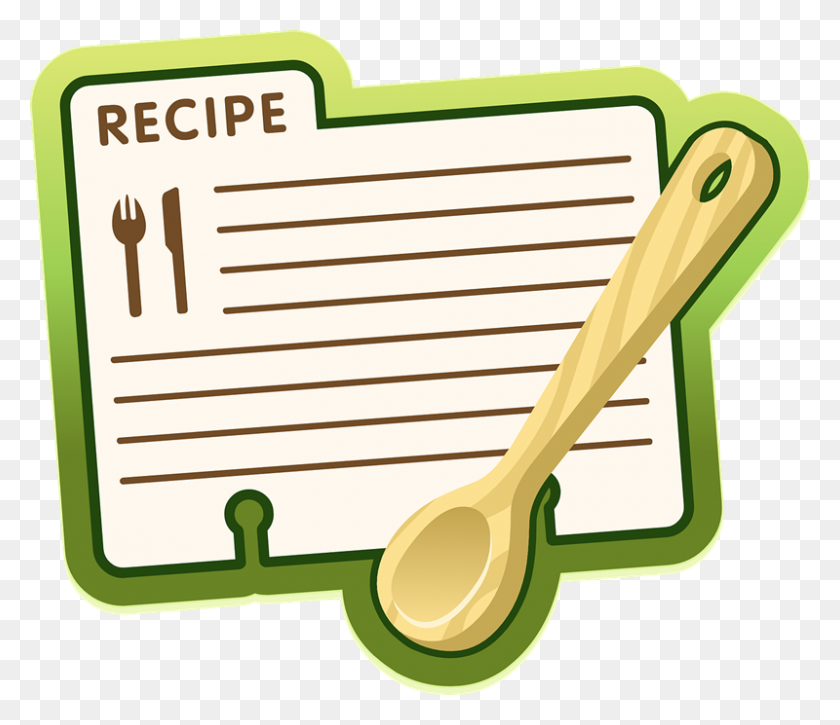 800x683 Recipes Clipart Free Collection - Bucket List Clipart