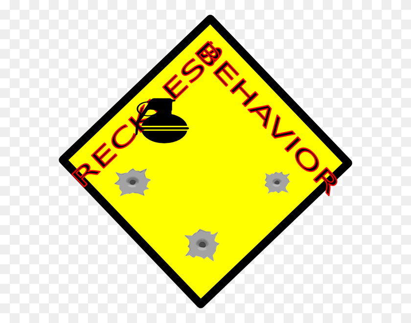 600x600 Reckless Behavior Clip Art - Behavior Clipart