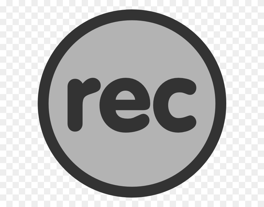 600x600 Record Button Png, Clip Art For Web - Button Clipart