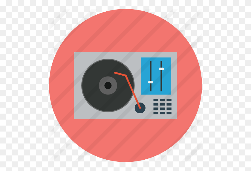 512x512 Record Player - Record Player PNG