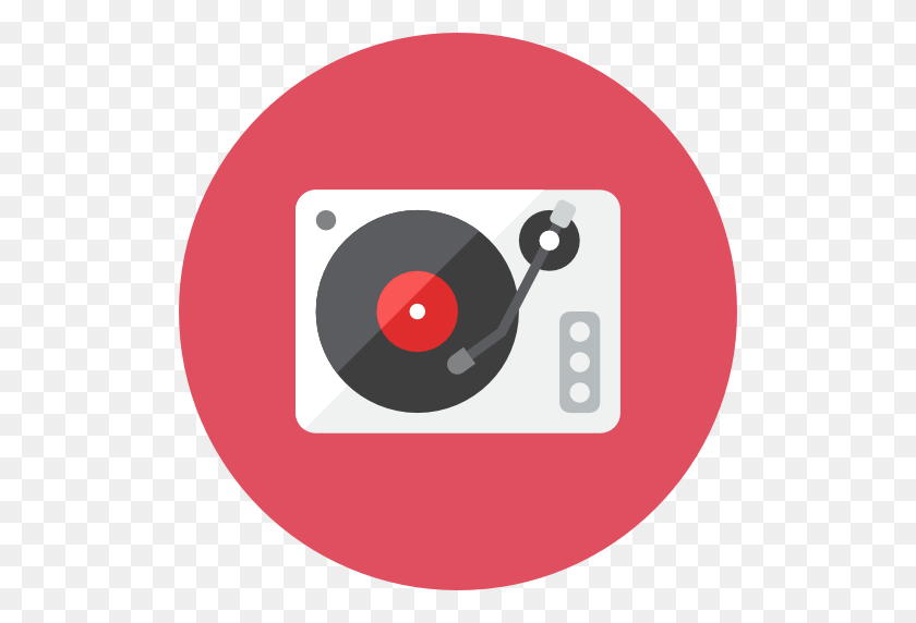 512x512 Record Player Icon Kameleon Iconset Webalys - Record Player PNG
