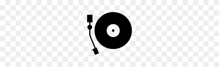 200x200 Record Player Icons Noun Project - Record Player PNG