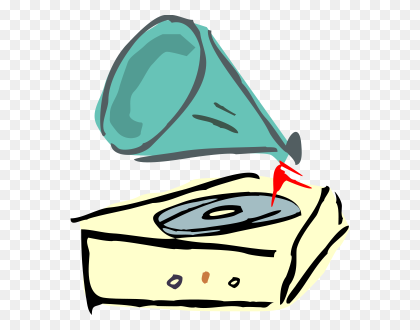 558x600 Record Player Png Clip Arts For Web - Record Player PNG