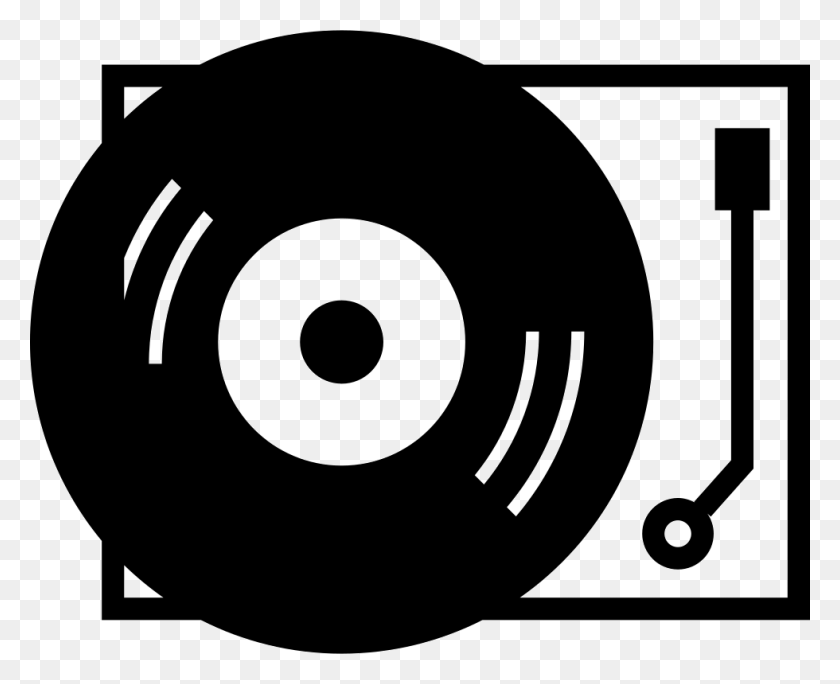 980x784 Record Player Png Icon Free Download - Record Player PNG