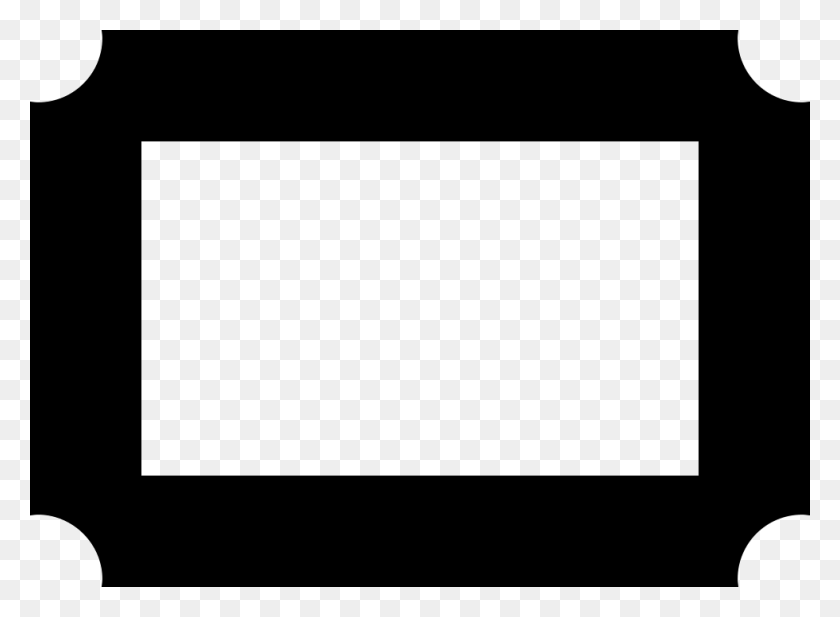 980x700 Rectangular Frame Png Icon Free Download - Rectangle Frame PNG