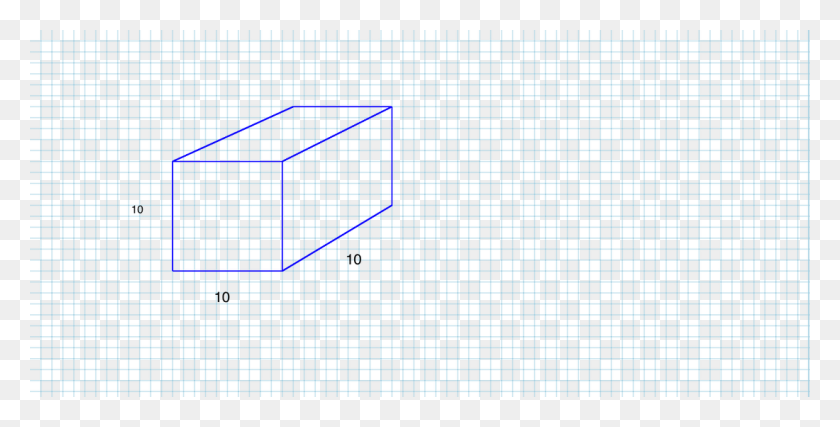 1100x518 Rectangular Prisms Project - Grid Paper PNG
