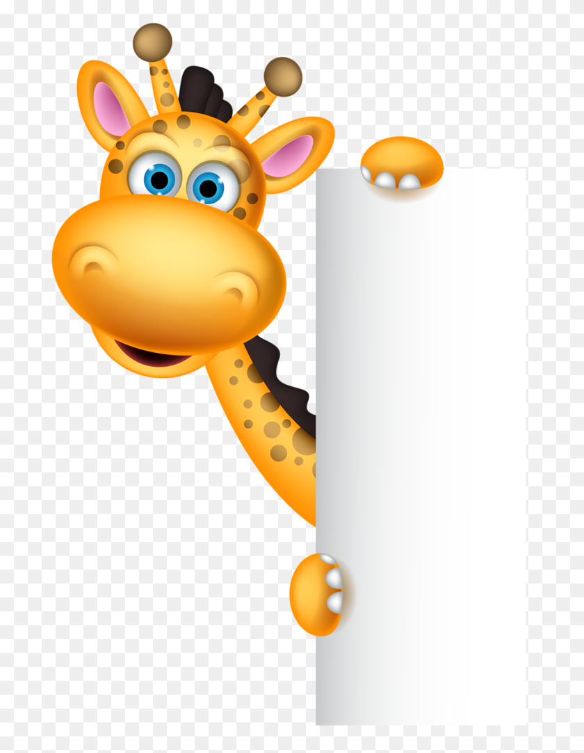 713x1024 Recursos Para Mi Aula Giraffe, Clip Art - Baby Giraffe Clip Art
