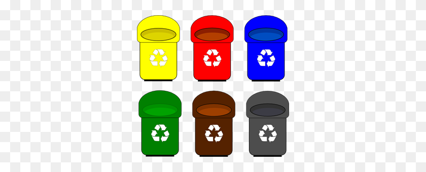 300x279 Recycle Dumpsters Png, Clip Art For Web - Recycle Clipart Free