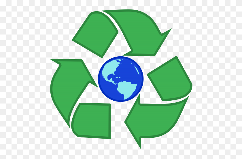 500x493 Reciclar La Tierra Png Clipart - Reciclar Png