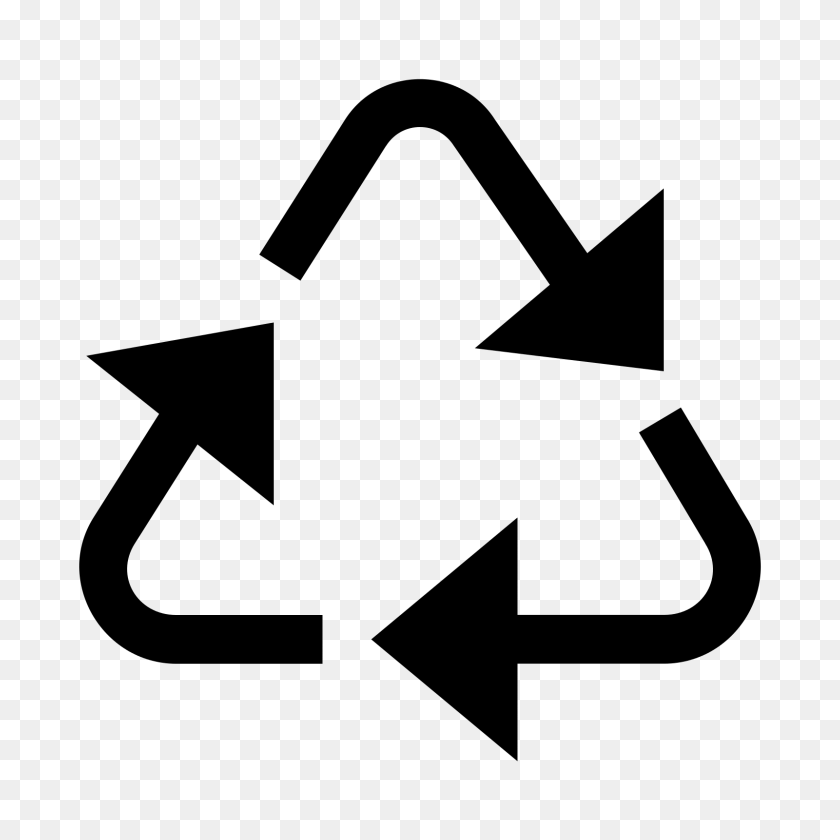 1600x1600 Recycle Icon Image Group - Recycle Clipart Black And White