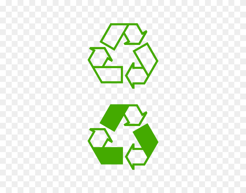 300x600 Recycle Icons Clipart Png For Web - Recycle Clipart Free