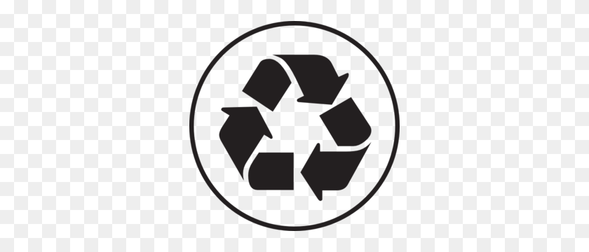 300x300 Recycle Sign Clip Art - Recycle Logo Clipart