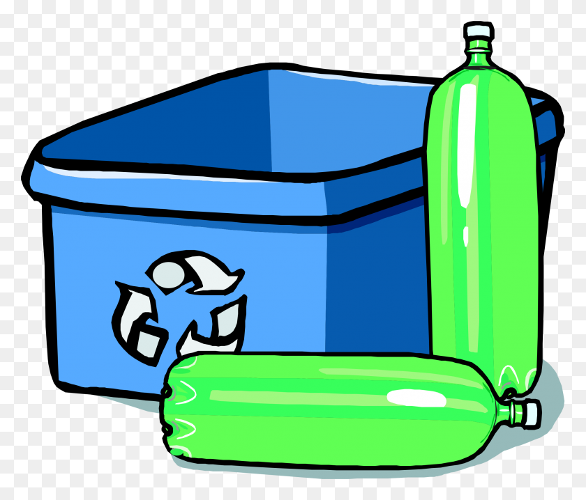 2391x2019 Recycling Bin And Bottles Icons Png - Recycle Bin PNG