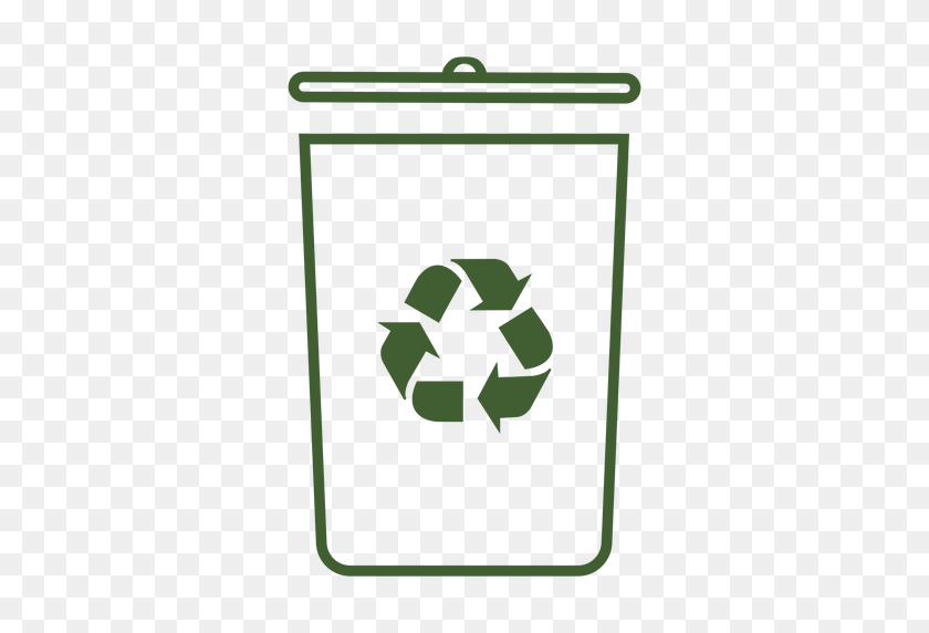 512x512 Recycling Bn - Recycle Bin PNG