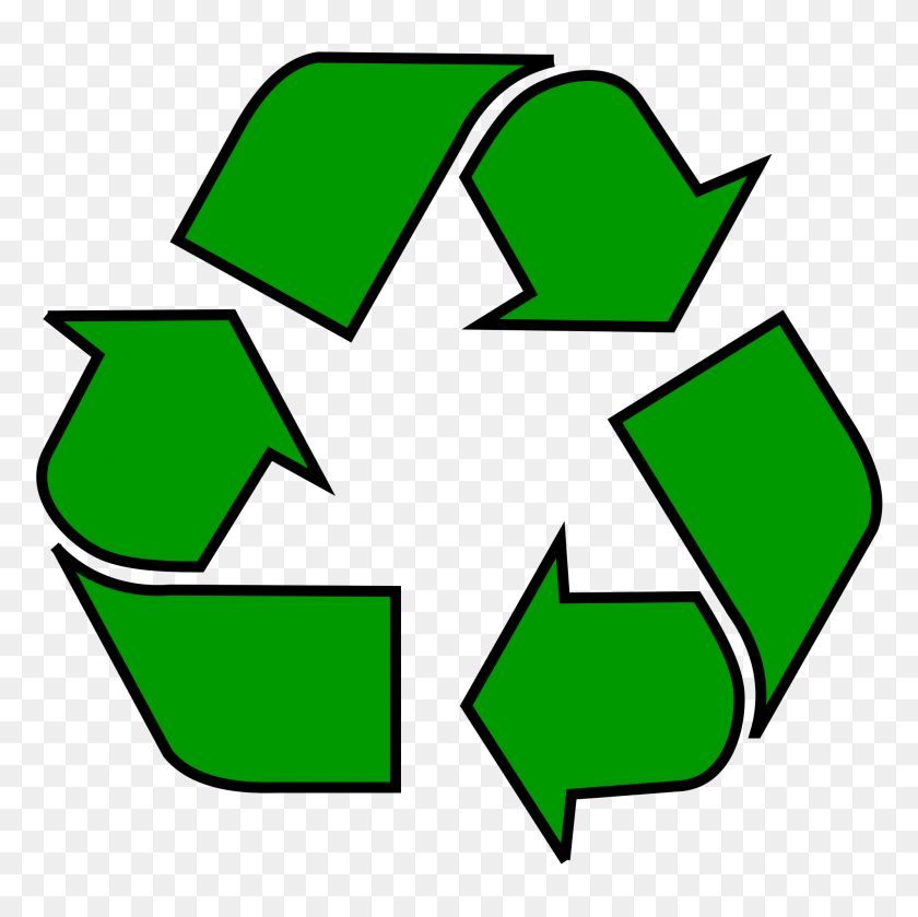 2000x2000 Recycling Symbol - Recycle Logo PNG