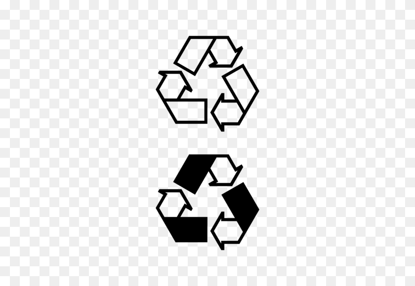 260x520 Recycling Symbol Clipart - Recycle Logo Clipart