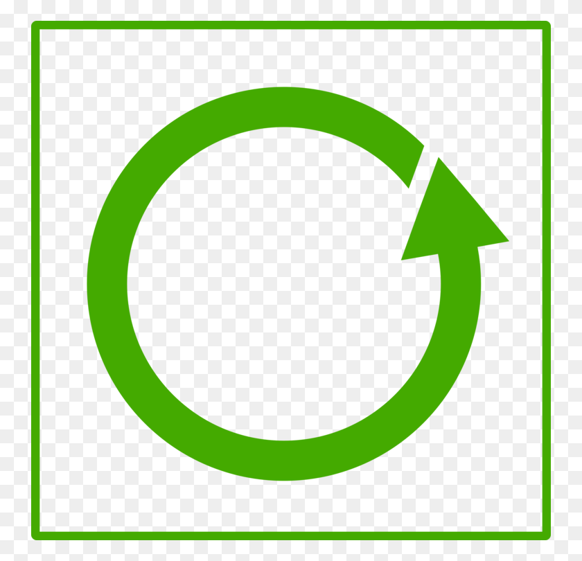 750x750 Símbolo De Reciclaje De Iconos De Equipo Flecha De Descarga - Reciclar Logotipo De Imágenes Prediseñadas