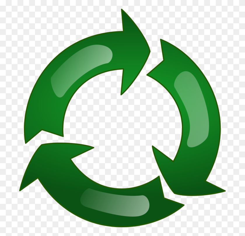708x750 Recycling Symbol Recycling Bin Paper Recycling - Risk Management Clipart