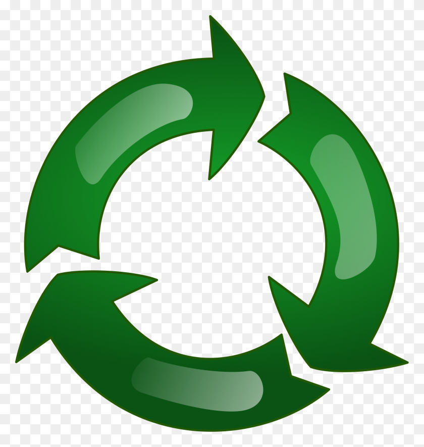 2268x2400 Recycling Symbol Reuse Clip Art - Hierarchy Clipart