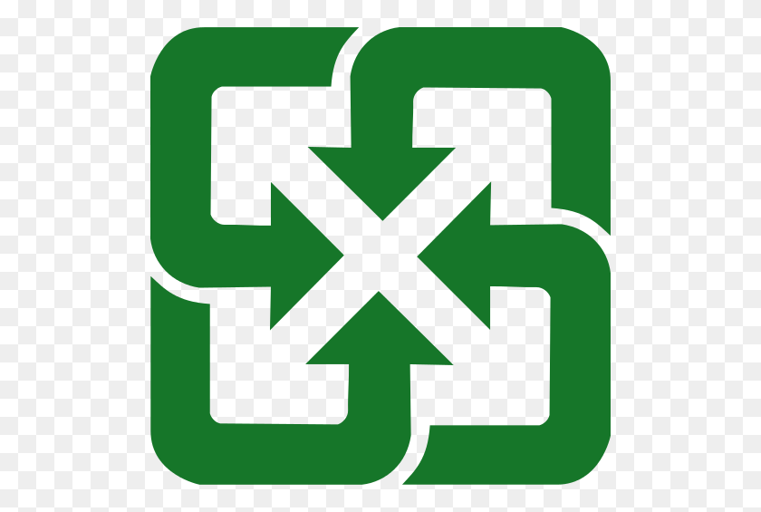 508x505 Recycling Symbol Symbols - Recycle Sign Clip Art