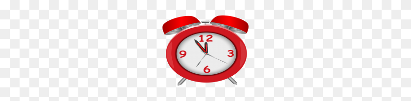 180x148 Red Alarm Clock Red Png Clip Art - Free Clock Clipart