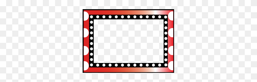 299x208 Red And Black Border Clip Art Clip Art - Mardi Gras Clipart Borders