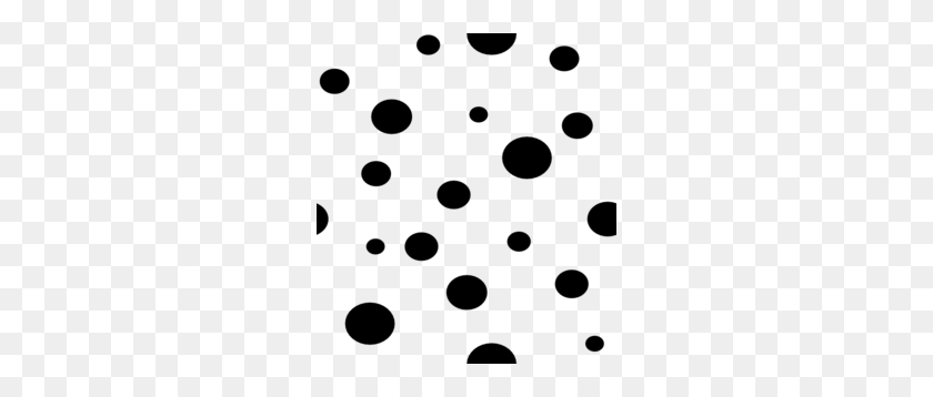 270x298 Red And Black Polka Dots Clip Art - Polka Dot Clipart