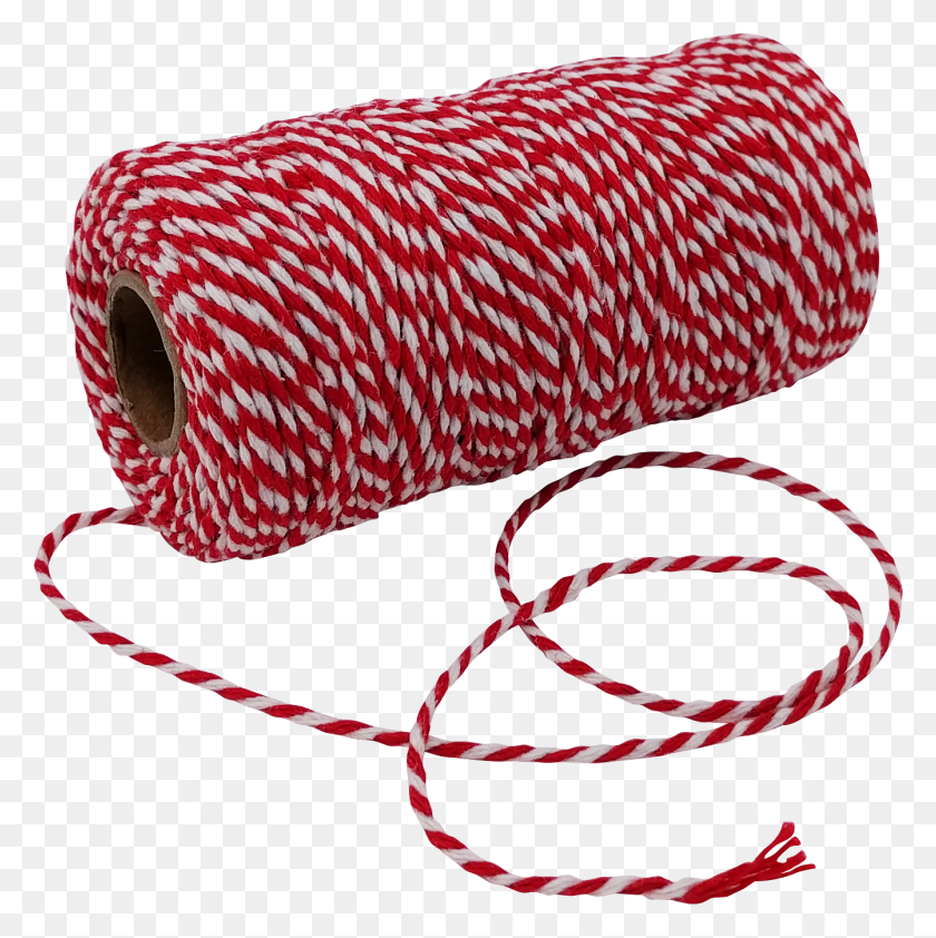 1342x1346 Red And White Bakers Twine Apl Packaging - Twine PNG