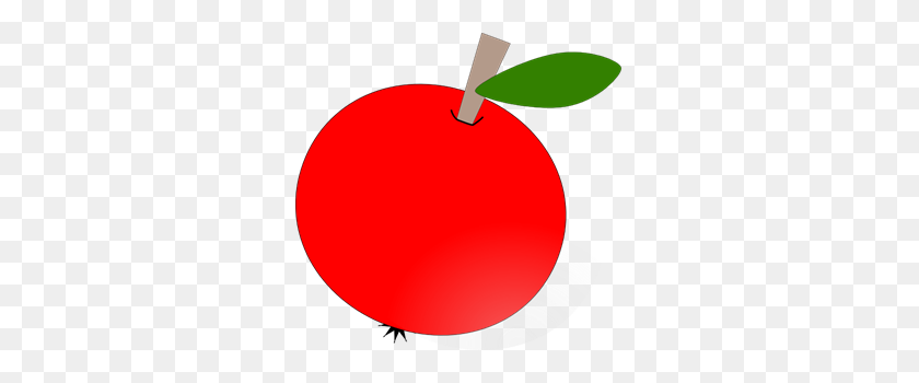 300x290 Red Apple Png, Clip Art For Web - Red Apple PNG
