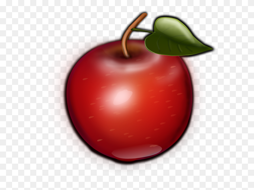 600x567 Red Apple Png Clip Arts For Web - Red Apple PNG