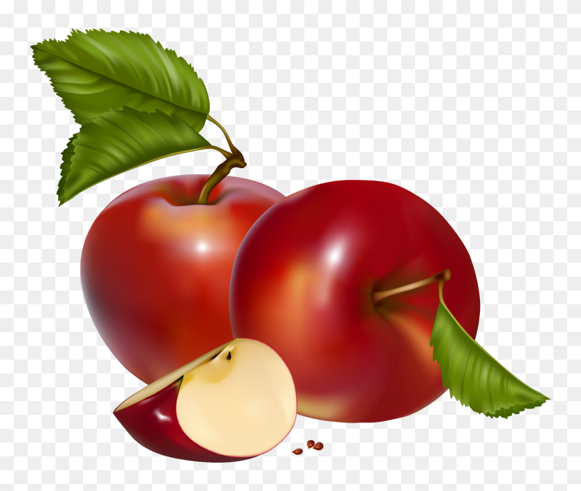 1554x1296 Red Apples Png Clipart - Red Apple PNG