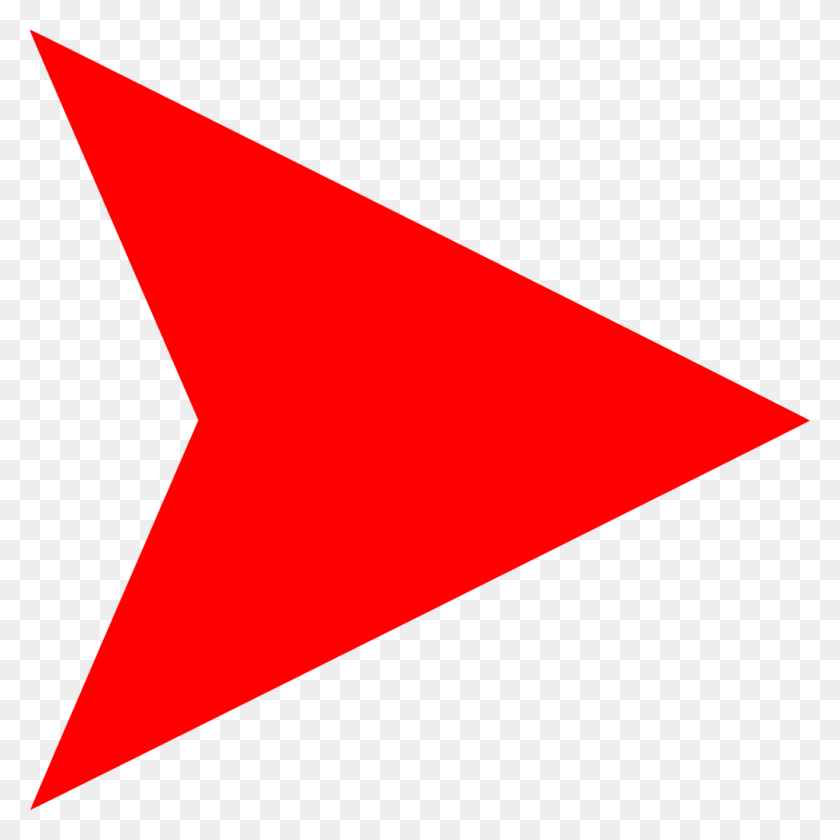 1024x1024 Flecha Roja Derecha - Flecha Roja Png Transparente