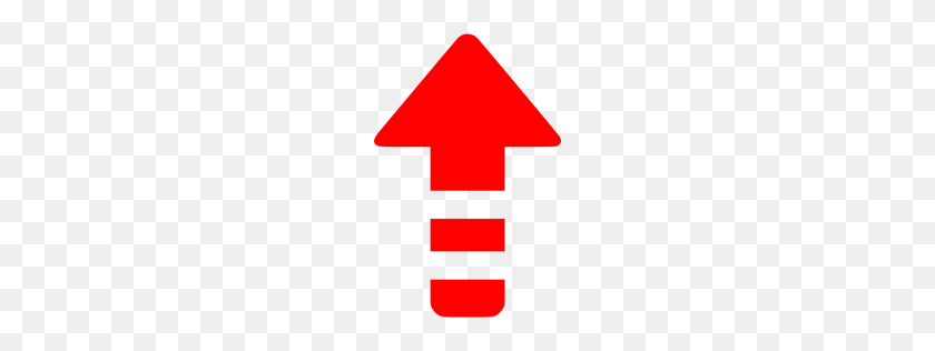 256x256 Red Arrow Up Icon - Red Arrow PNG Transparent