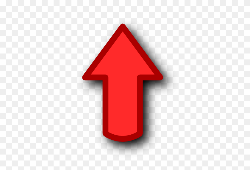 512x512 Red Arrow Up Icons Png Picture - Up Arrow PNG