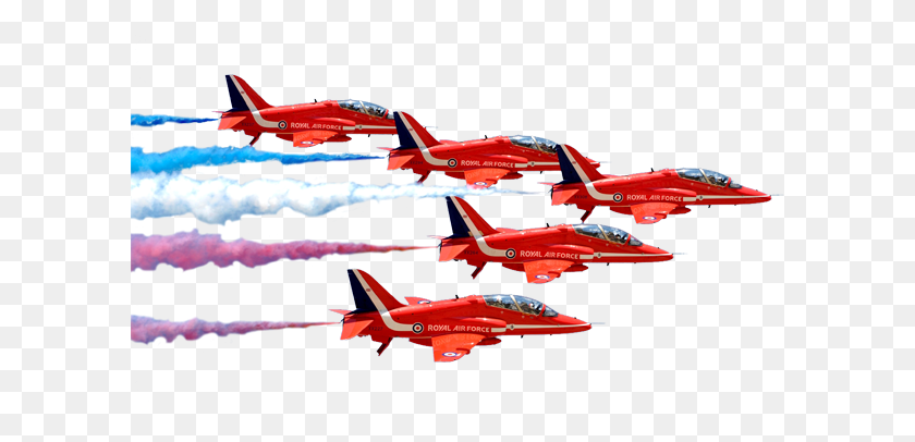 600x346 Red Arrows Royal Air Force Png Image - Red Arrows PNG