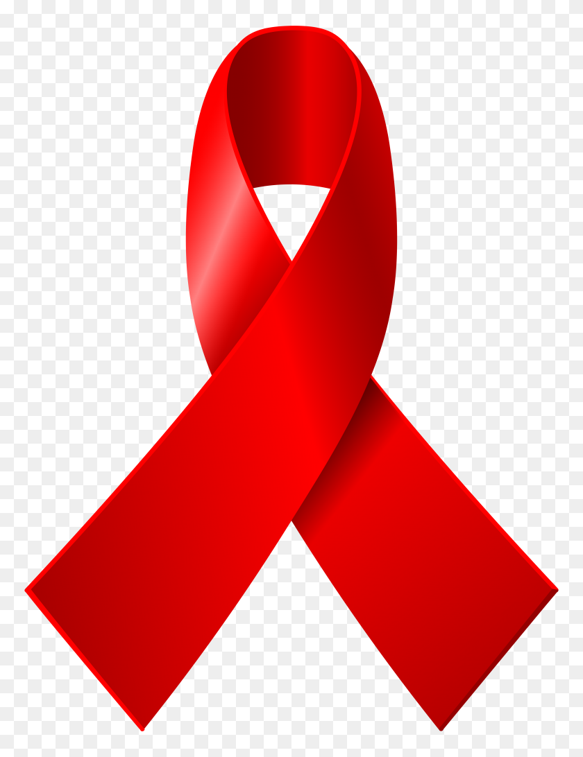 4531x6000 Red Awareness Ribbon Png Clip Art - Red Leaf Clipart