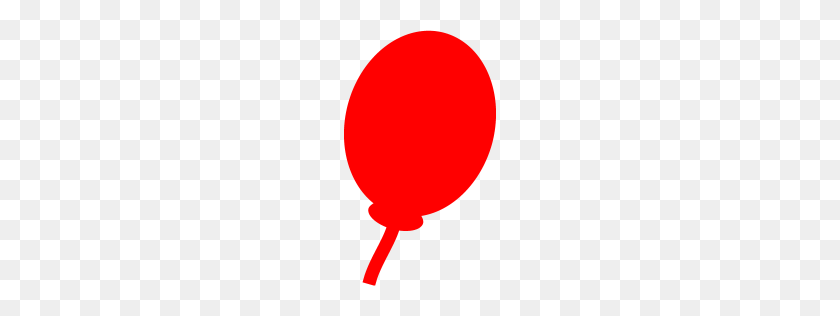 256x256 Значок Красный Воздушный Шар - Красный Воздушный Шар Png