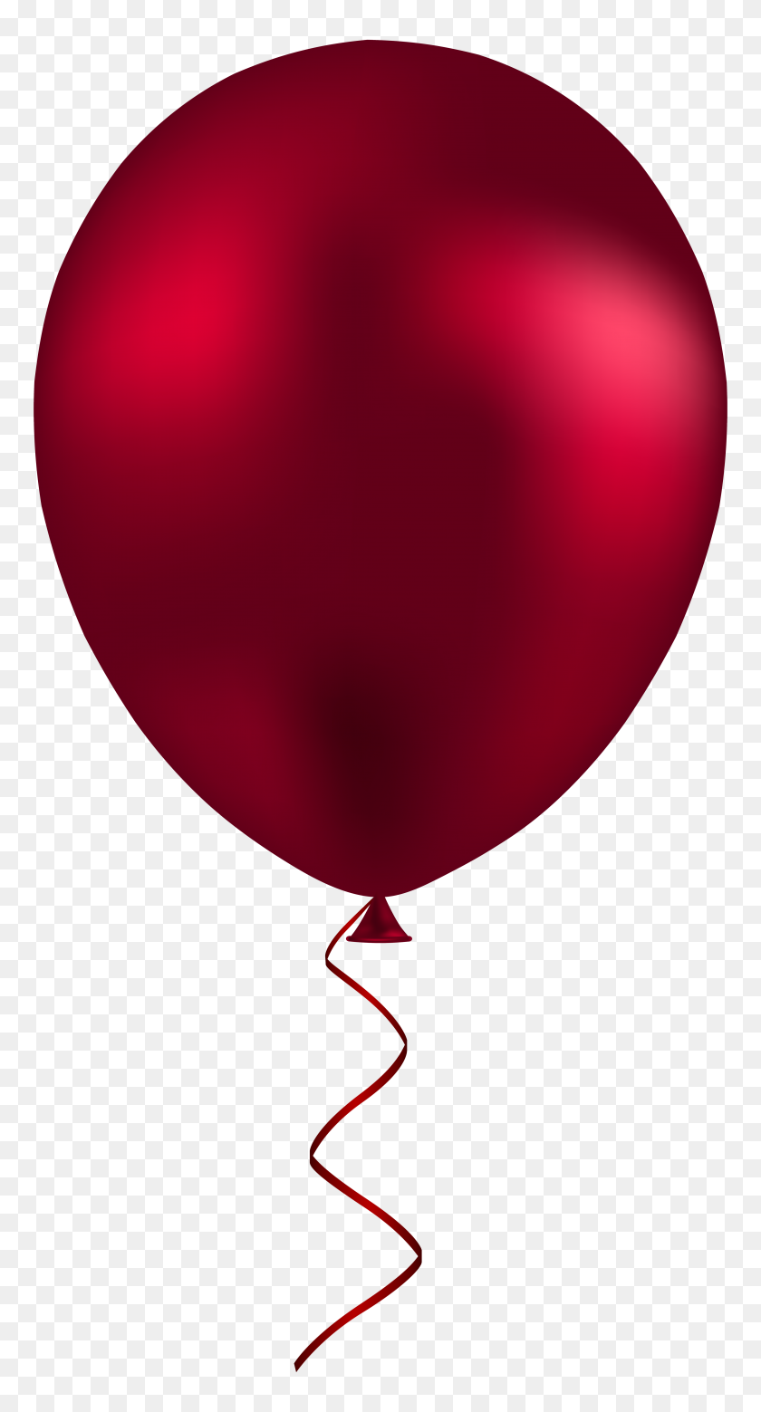 4162x8000 Red Balloon Png Clip Art - Silver Balloons PNG