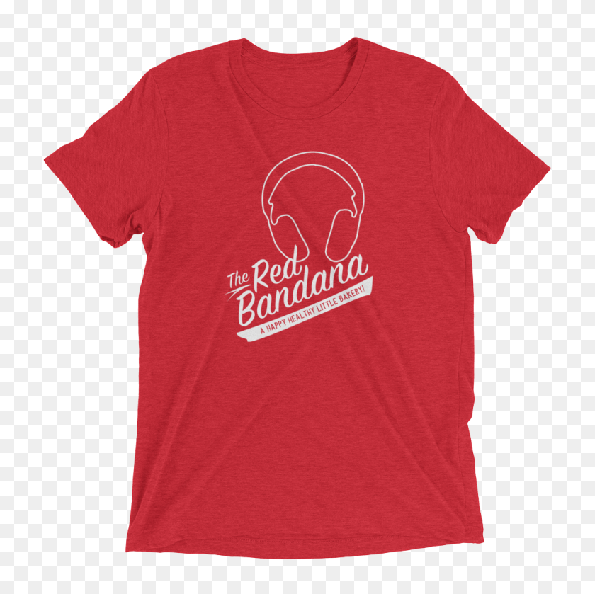 1000x1000 Red Bandana Bakery Edición Especial Camiseta - Red Bandana Png