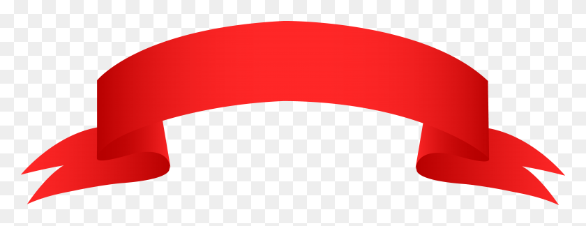 9356x3172 Bandera Roja - Clipart Brillante