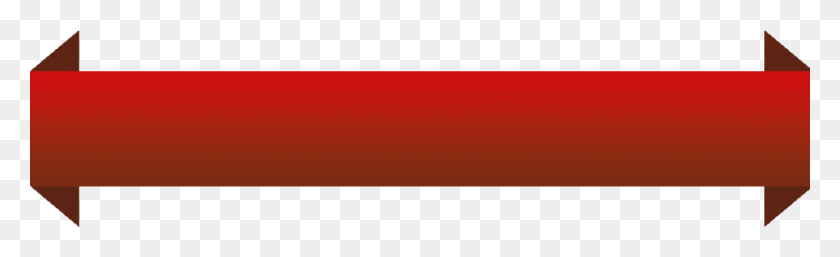 1024x259 Red Banner Png Pic - Red Banner PNG