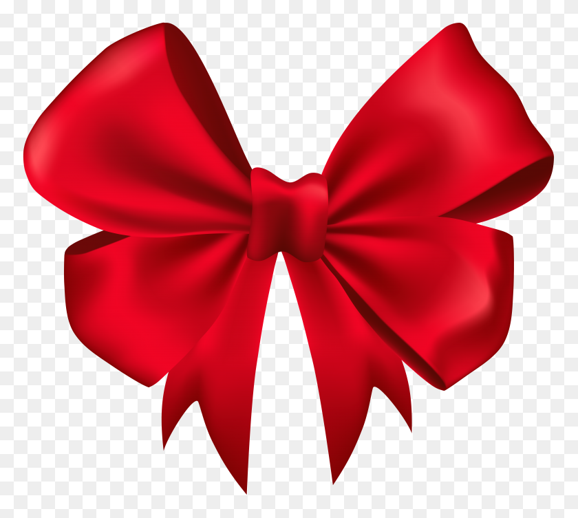 8000x7113 Red Beautiful Bow Png Clip Art - Guatemala Clipart