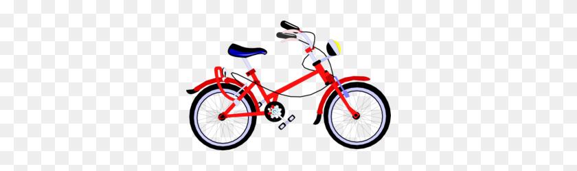 298x189 Красный Велосипед Картинки - Дорожный Велосипед Клипарт