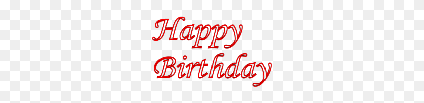 240x144 Красные Пожелания С Днем Рождения Изложены Клипарт Уф Associates - Открытки С Днем Рождения
