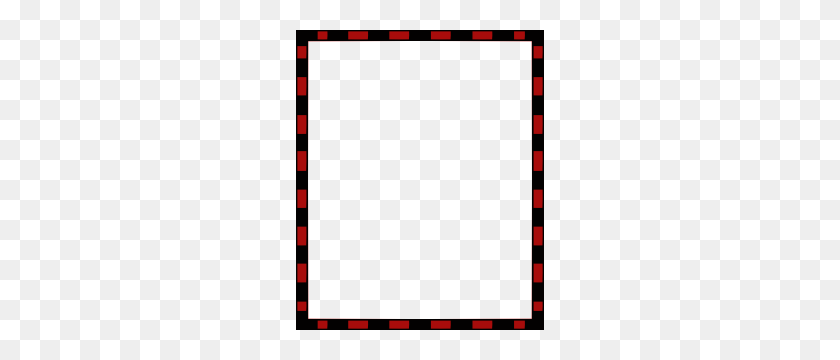 248x300 Red Black Free Border Paper Free Images - Border Line PNG