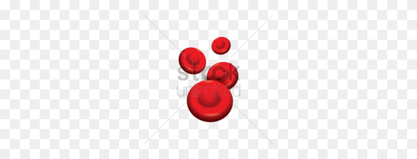 260x260 Red Blood Cell Clip Art Clipart - Blood Splatter PNG Transparent Background
