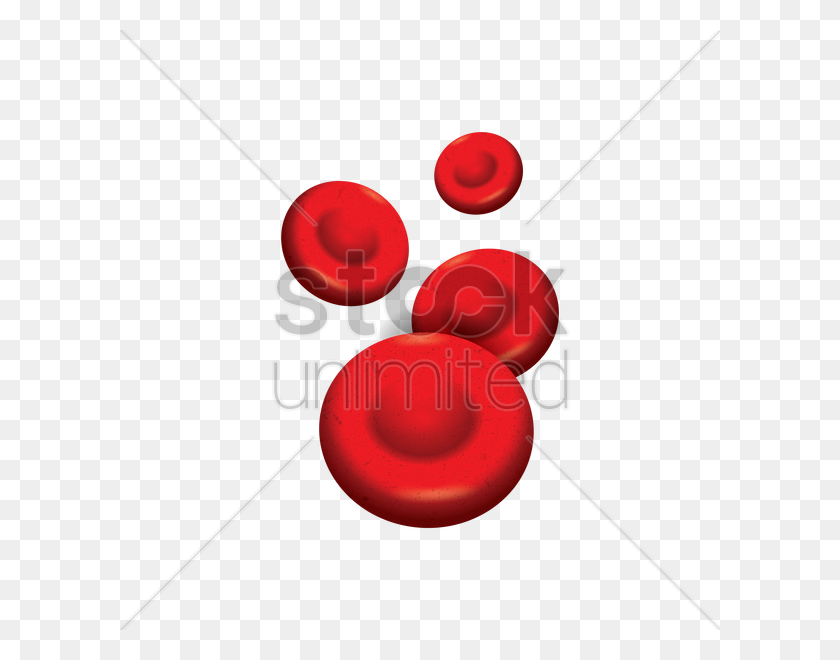 600x600 Red Blood Cells Vector Image - Red Blood Cell Clipart