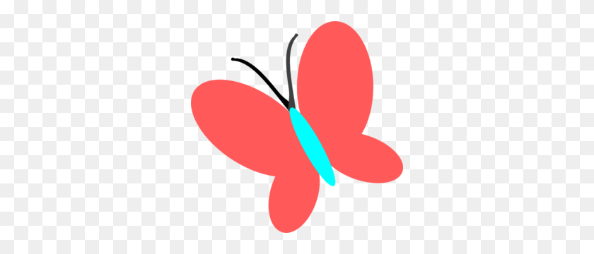 300x300 Red Blue Butterfly Clip Art - Red Butterfly Clipart