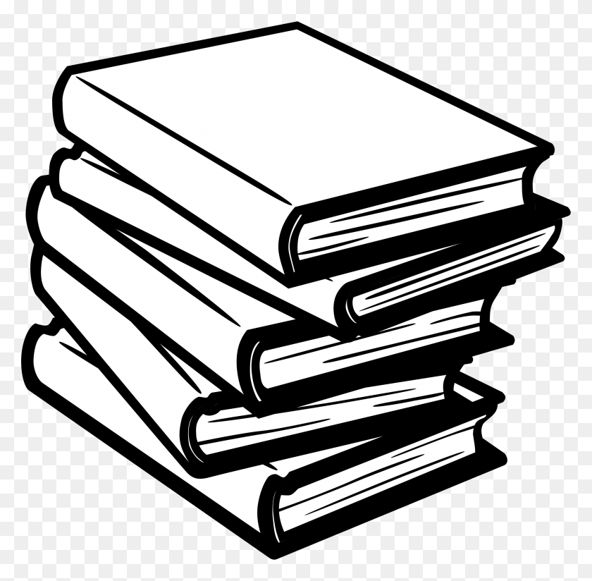 2390x2341 Libro Rojo Png Clipart Of Books - Bookworm Clipart Blanco Y Negro